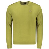 Napapijri Damavand muški pulover od merino vune limeta zeleni | shoptok.hr