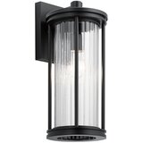 Elstead Lighting Elstead Kichler Barras Zunanja stenska svetilka črne barve, IP44, (22100125) | Shoptok.si