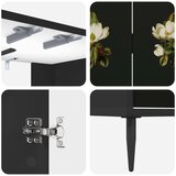  Kupaonski ormar BREMEN Crni hrast 60 x 40 x 61 cm - Magnolijski uzorak | shoptok.hr