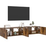  Zidni TV ormarići LED 2 kom boja hrasta 80x35x31 cm | Eponuda.com