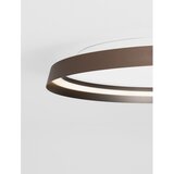 Nova Luce Rjava aluminijasta LED zatemnitvena stropna svetilka Ormi – | Shoptok.si