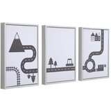 Kave Home set od 3 crno-bijele slike Nisi, 30 x 42 cm Cijene