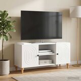 TV ormar Bijela visokog sjaja 102 x 34,5 x 50 cm | Eponuda.ba