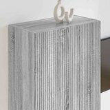 TV zidni ormar Siva Sonoma 59 5 x 31 x 80 cm Konstruirano drvo | shoptok.hr
