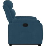  Naslonjač na podizanje plavi baršunasti | Eponuda.com
