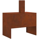  Kamin Smeđa 80 x 50 x 96 cm Čelik otporan na vremenske uvjete | shoptok.hr