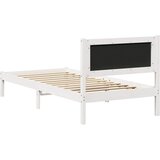  Krevetna konstrukcija s uzglavljem Svijetlo siva 90 x 200 cm | Eponuda.ba