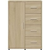 vidaXL Komoda boja hrasta sonome 60x31x84 cm od konstruiranog drva | shoptok.hr