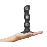 Strap-On-Me Geisha Balls Dildo with Rotating Balls Black M Cene