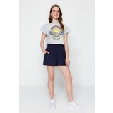 Trendyol shorts - Navy blue - High Waist Cene