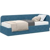  Kutni okvir kreveta Plava 80 x 200 cm Baršun | shoptok.hr