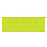  Jastuk za vrtnu klupu jarkozeleni 150x50x3 cm od tkanine Oxford | shoptok.hr