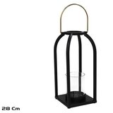  LANTERNA 15*13*28CM CRNO ZLATNA Cijene