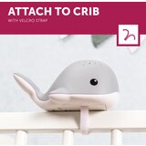 Zazu glasbeni projektor s pomirjujočimi zvoki wally the whale grey | Shoptok.si