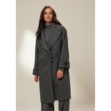 P....s....fashion ženski kaput Oversize JZ22KPT012 01 tamnosivi Cene
