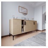 Hanah home komoda s ladicama, bež Cijene