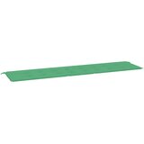  Jastuk za vrtnu klupu zeleni 200 x 50 x 3 cm od tkanine Oxford | shoptok.hr