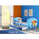 ACMA dečiji krevet ii 160x80 f + dušek 6 cm BLUE19 Cene