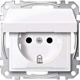 Merten SCHUKO vtičnica aws/gl s krilnim pokrovom MEG2310-0325, (21225253) | Shoptok.si