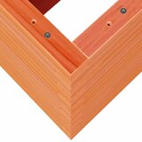  Vrtna sadilica voštano smeđe boje 110x40x68,5 cm od borovine | shoptok.hr