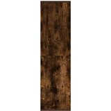 Ormarić za knjige boja dimljenog hrasta 34x31x112 cm drveni | Eponuda.com