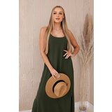 Kesi Women's Strappy Maxi Dress - Khaki | shoptok.hr
