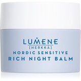 Lumene Nordic Sensitive [HERKKÄ] Rich Night Balm pomirjajoči nočni balzam za občutljivo kožo 50 ml | Shoptok.si