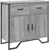  Komoda siva sonome 79,5x35,5x74,5 cm konstruirano drvo | shoptok.hr