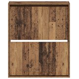  Ormar za cipele na zidu ARNHEM 71 x 17 x 86 cm Staro drvo - Staro drvo | shoptok.hr