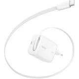 BOOST Charge Pro 67W Dual GaN retract.Cable whi WCH022kqWH