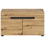 MID.YOU Garderobna Klop Canu, Temno Siva, Barva Hrasta | Shoptok.si