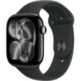 Apple Watch Series 11 GPS 46mm Jet Black Aluminium Case With Black Sport Band MEUW4 S/M | Eponuda.ba