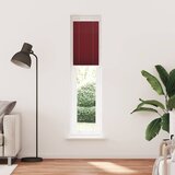  Plisirana zavjesa Bordo crvena 45x200 cm Širina tkanine 44,4 cm Poliester | shoptok.hr
