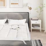 vidaXL Zaštita za madrac bijela 90x200 cm Cijene