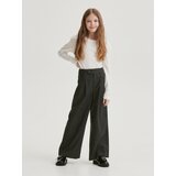 Reserved elegantne hlače wide leg - siva Cene
