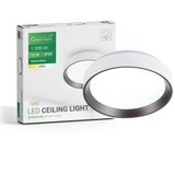 Greentech LED plafonjera 12w 4000k ip20 bel+antracit 25.8cm ( luvia ) Cene