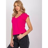 RUE PARIS T-shirt-RV-TS-7543.12X-fuchsia | Shoptok.si