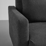 Bessagi Home zofa s posteljno funkcijo sandro, temno siva | Shoptok.si