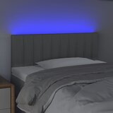 LED uzglavlje svjetlosivo 90x5x78/88 cm od tkanine | shoptok.hr