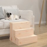 Stepenice za kućne ljubimce 40x37,5x35 cm od masivne borovine | Eponuda.ba
