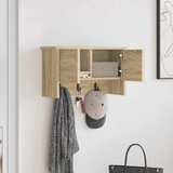  Vješalica za kapute na zidu Zidne Sonoma hrast 50 x 20 x 30 cm | shoptok.hr