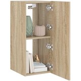  Zidni TV ormarić s LED svjetlima boja hrasta 30,5 x 35 x 70 cm | shoptok.hr