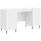  Stol Bijela visokog sjaja 142,5 x 50 x 75 cm Konstruirano drvo | shoptok.hr