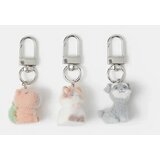 Monsoon Children Set privezaka Mini Animal Keychains, 3 komada, Šareni Cene