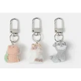 Set privezaka Mini Animal Keychains, 3 komada, Šareni