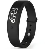  Silikonski Sat s mjerenjem temperature - Crna KP22417 | shoptok.hr