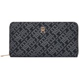 Tommy Hilfiger Velika ženska denarnica Icon Lrg Za Jacquard AW0AW17956 Črna Cene