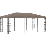 vidaXL Paviljon 6x3 m taupe blago Cene