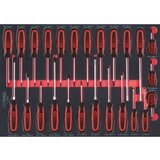 Ks Tools Komplet izvijačev SCS ERGOTORQUEplus\, 25 kosov v sistemskem pladnju 1/1 711.0025 711.0025 komplet orodja, (20546324) | Shoptok.si