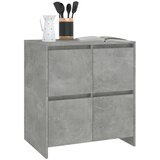  Komoda siva boja betona 70x41x75 cm od konstruiranog drva | shoptok.hr